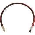 Alliance Hose & Rubber Co Ryco Hydraulic Hose Assembly, 3/8 In. x 96 In. 5000PSI MNPTxFJIC, Isobaric Braid T5006D-096-20902040-0609